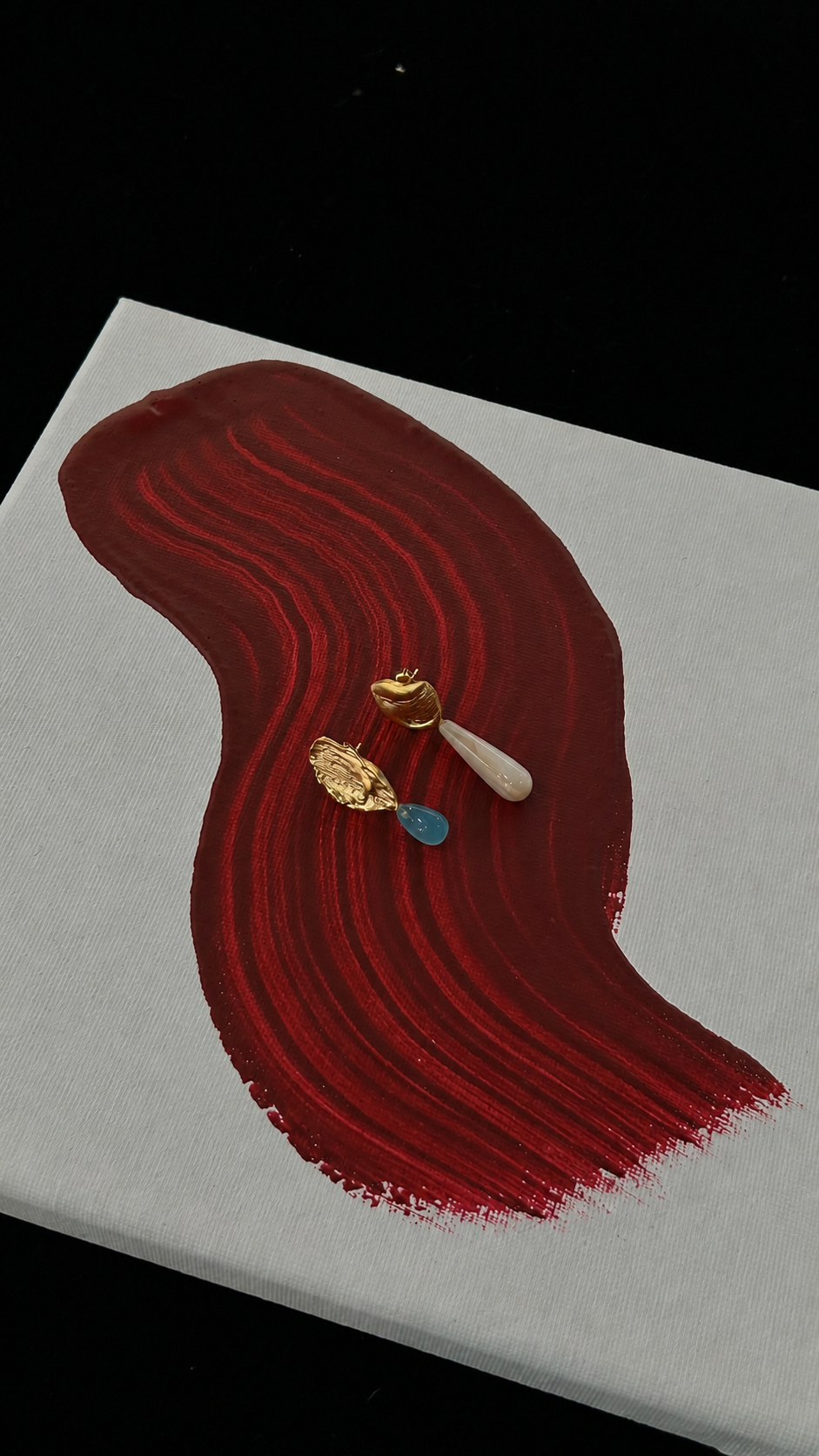 Gems of Gouache Earrings