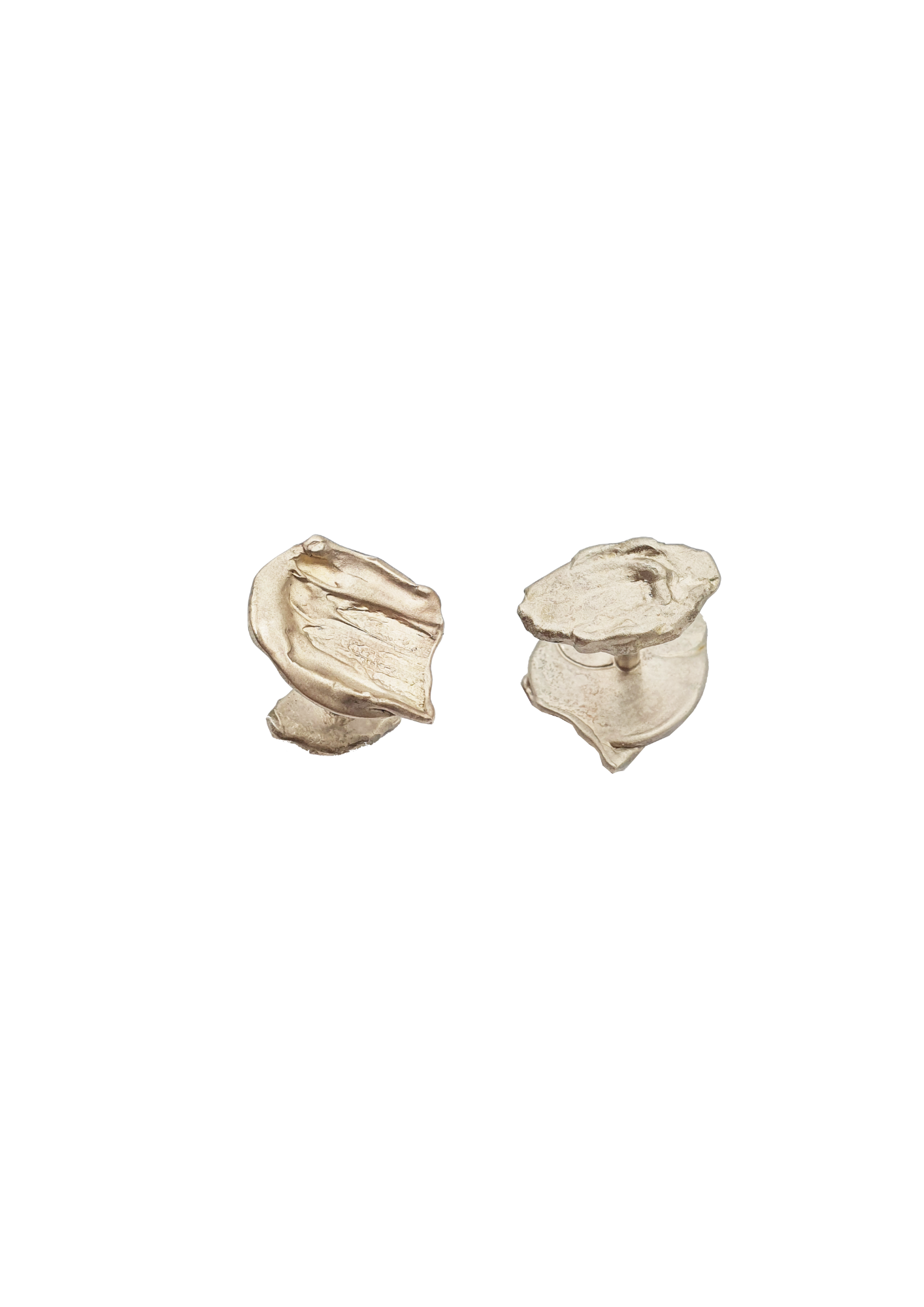 handcrafted cufflinks in silver