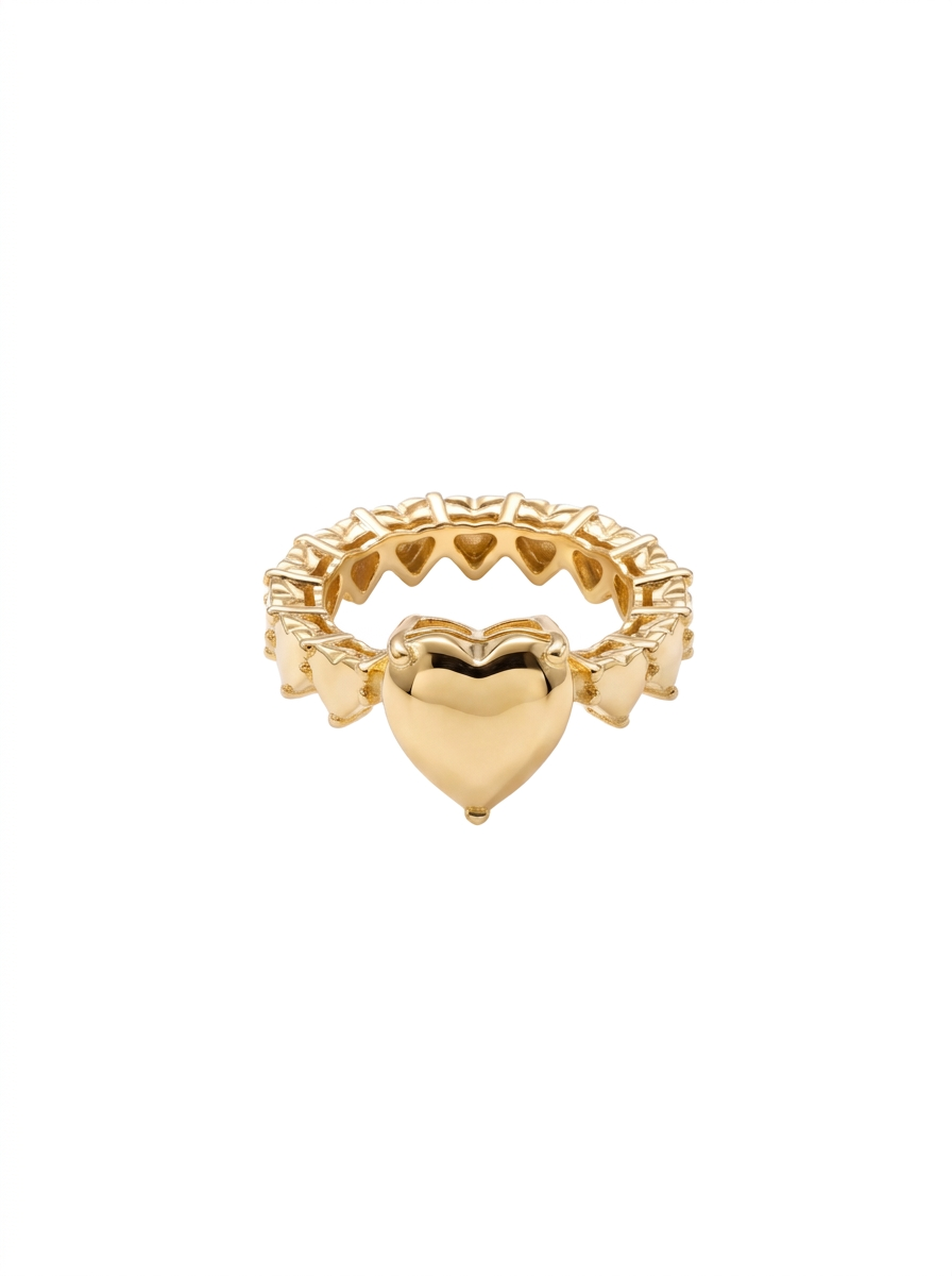 Heart of Gold Ring