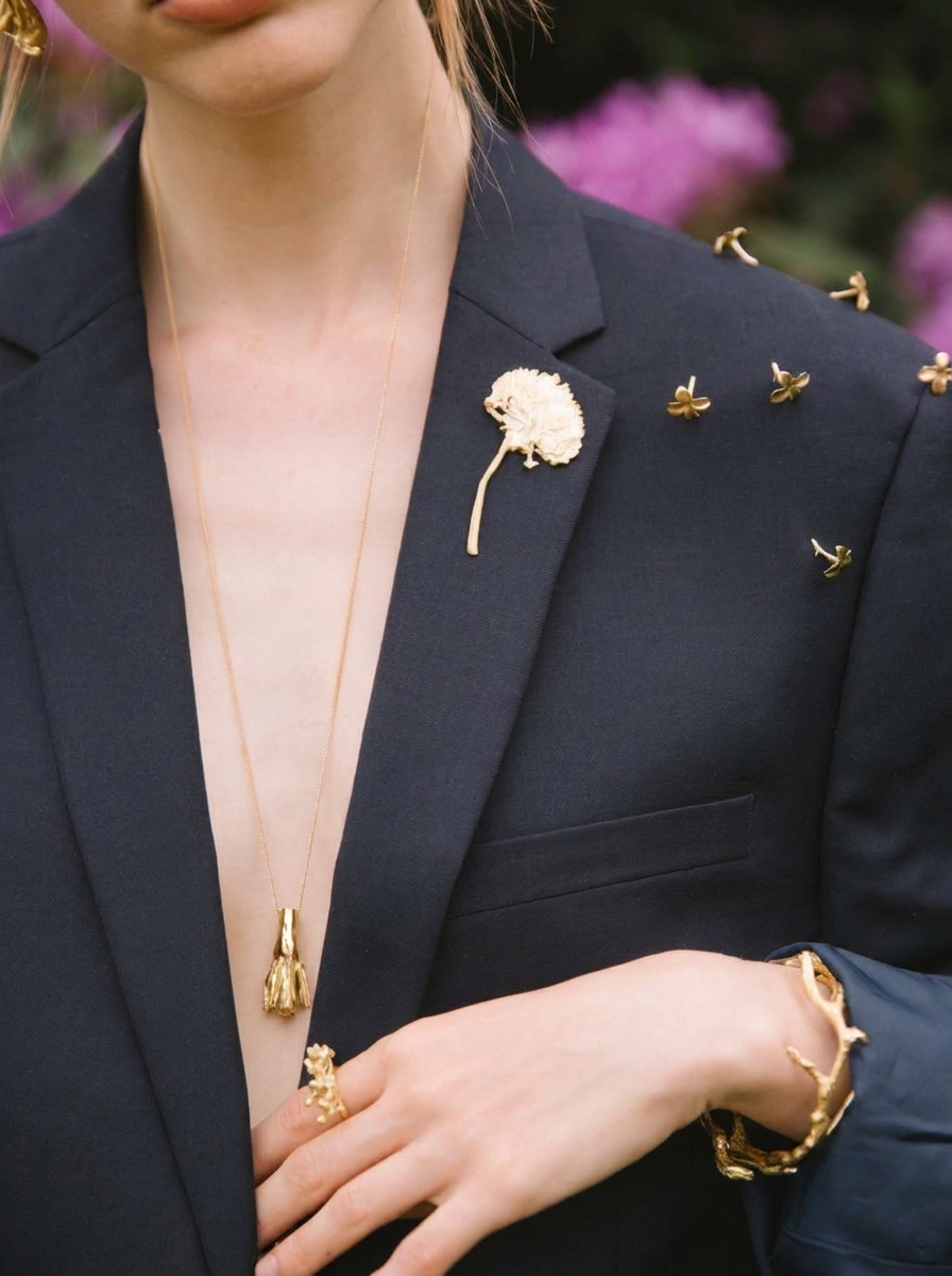 Dent de lion Brooch